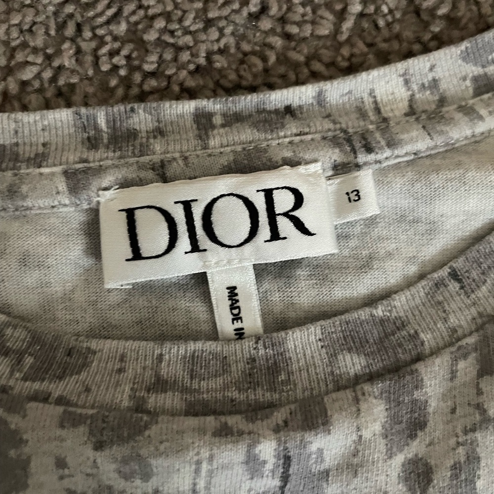 Dior Monochrome Patterned Tee